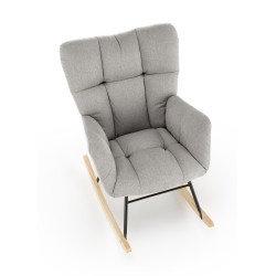 'VASCO Ash Grey Rocking Chair' 'VASCO Ash Grey Rocking Chair'
