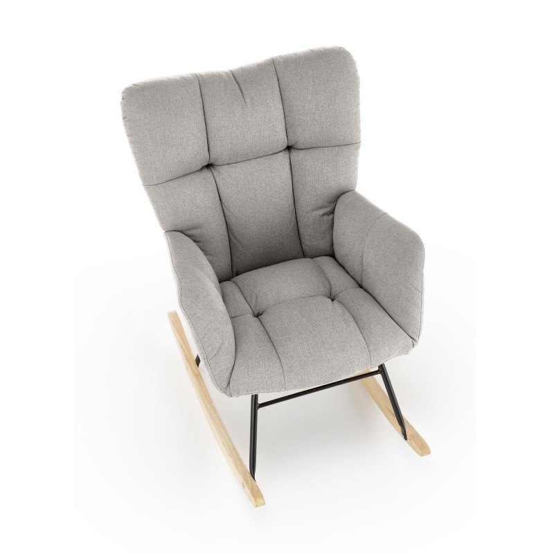 'VASCO Ash Grey Rocking Chair' 'VASCO Ash Grey Rocking Chair'