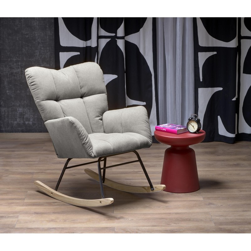 'VASCO Ash Grey Rocking Chair' 'VASCO Ash Grey Rocking Chair'
