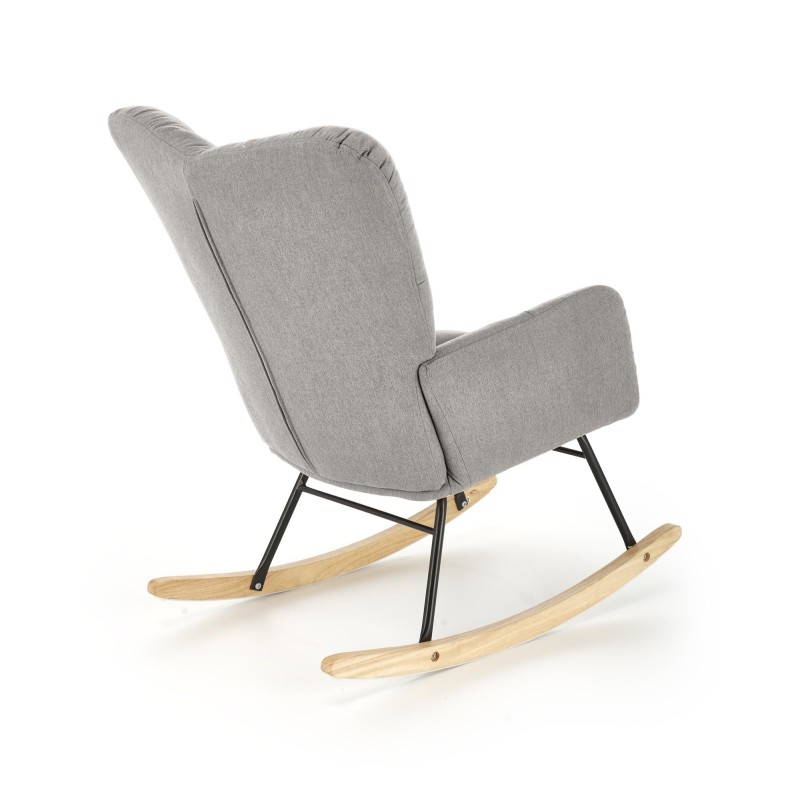 'VASCO Ash Grey Rocking Chair' 'VASCO Ash Grey Rocking Chair'