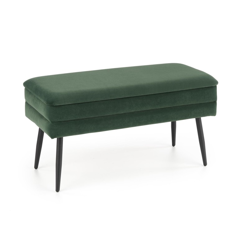 'VELVA Dark Green/Black Bench' 'VELVA Dark Green/Black Bench'