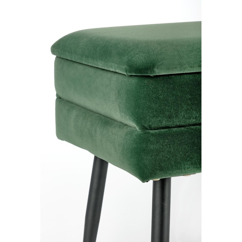 'VELVA Dark Green/Black Bench' 'VELVA Dark Green/Black Bench'