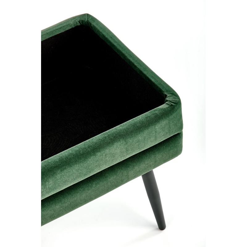 'VELVA Dark Green/Black Bench' 'VELVA Dark Green/Black Bench'