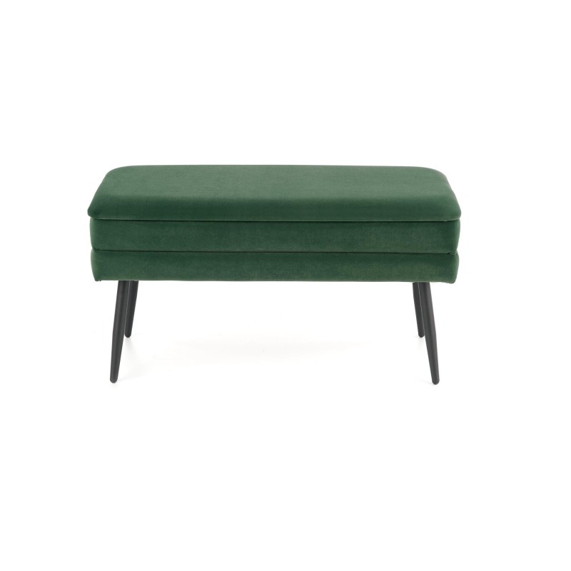 'VELVA Dark Green/Black Bench' 'VELVA Dark Green/Black Bench'