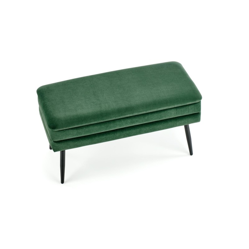 'VELVA Dark Green/Black Bench' 'VELVA Dark Green/Black Bench'