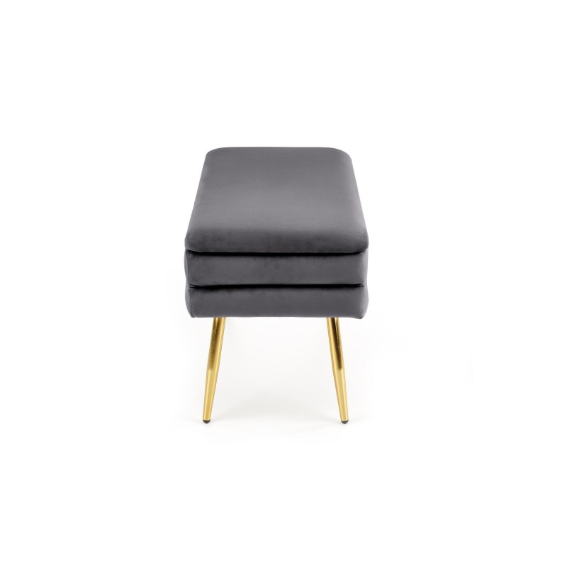 'VELVA Ash Grey/Gold Bench' 'VELVA Ash Grey/Gold Bench'