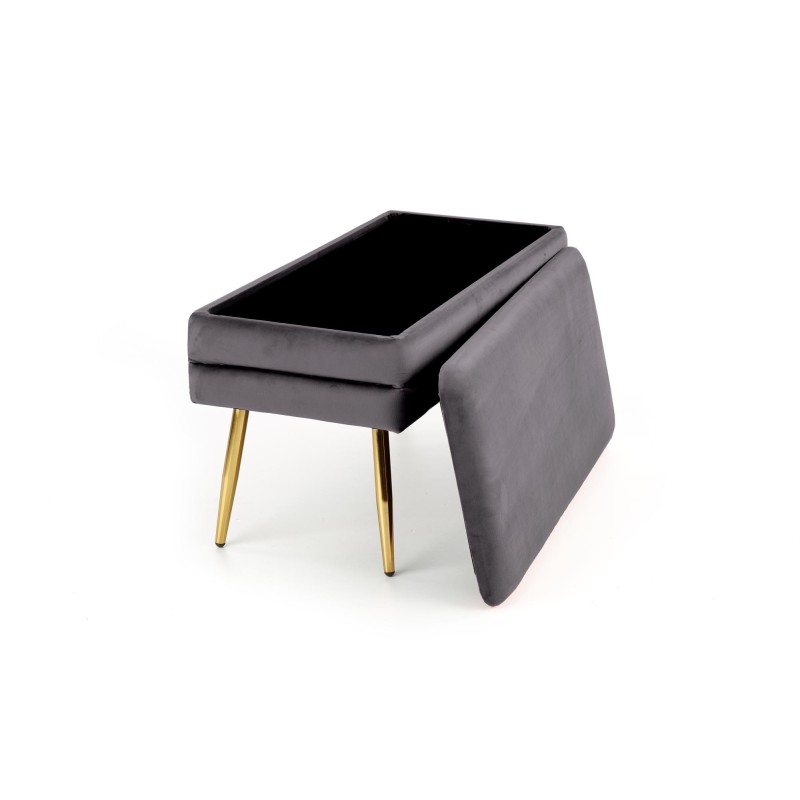 'VELVA Ash Grey/Gold Bench' 'VELVA Ash Grey/Gold Bench'