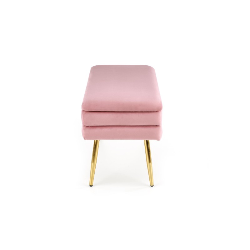 'VELVA Pink/Gold Bench' 'VELVA Pink/Gold Bench'
