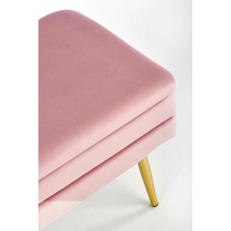 'VELVA Pink/Gold Bench' 'VELVA Pink/Gold Bench'