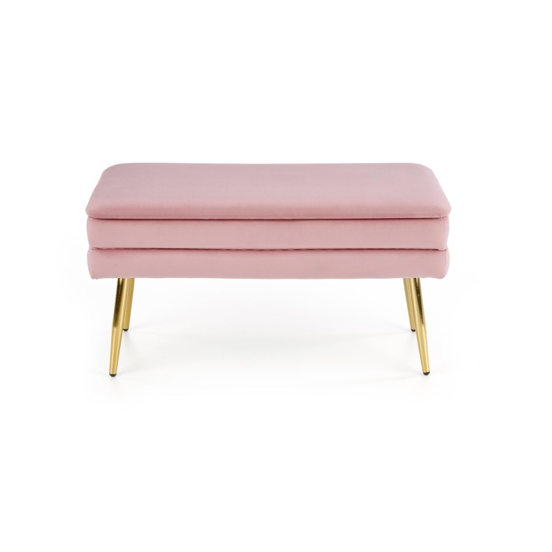 'VELVA Pink/Gold Bench' 'VELVA Pink/Gold Bench'