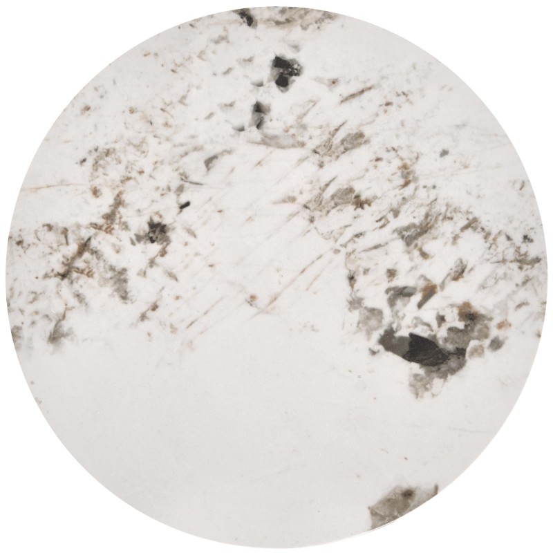 'VERDE White Marble Coffee Table / White' 'VERDE White Marble Coffee Table / White'
