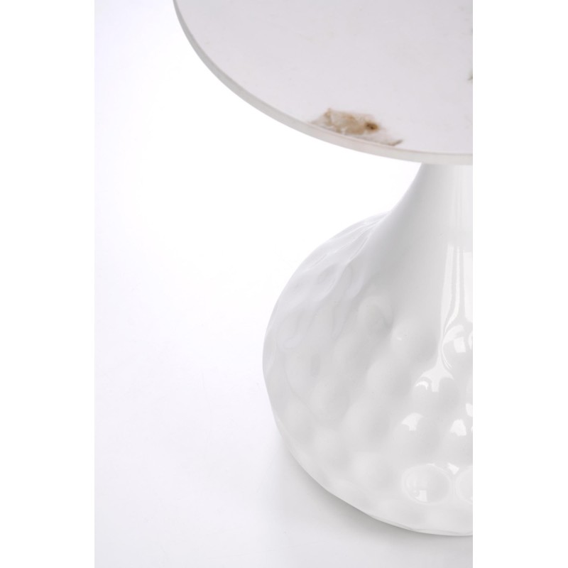 'VERDE White Marble Coffee Table / White' 'VERDE White Marble Coffee Table / White'