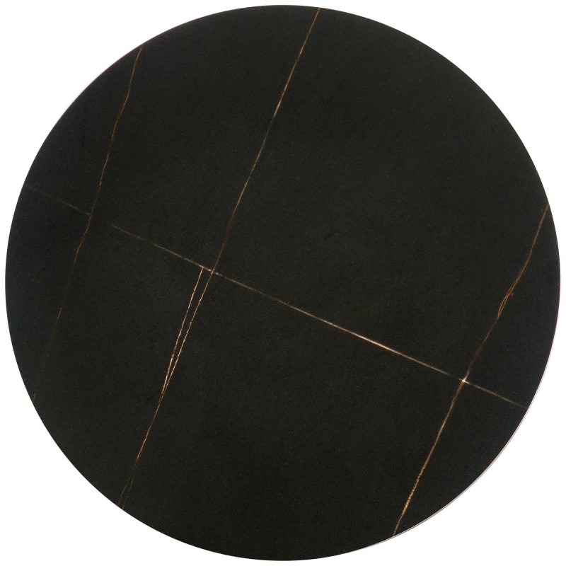 'VERDE Black Marble Coffee Table / Black' 'VERDE Black Marble Coffee Table / Black'