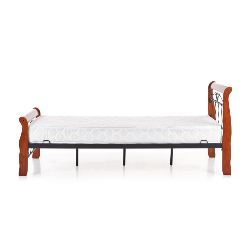 'VERONICA Cherry Antique/Black 90 cm Bed' 'VERONICA Cherry Antique/Black 90 cm Bed'