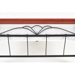 'VERONICA Cherry Antique/Black 90 cm Bed' 'VERONICA Cherry Antique/Black 90 cm Bed'