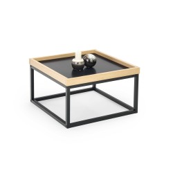 'VESPA S Bench Top: Natural, Legs: Black'