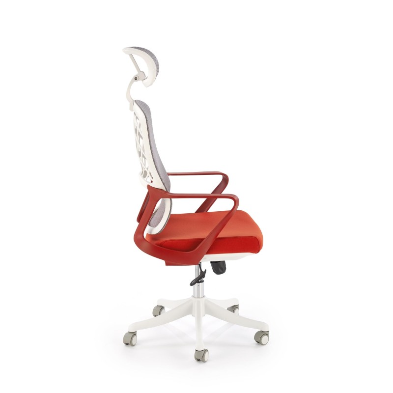 'VESUVIO 2 Cinnamon / White Office Armchair' 'VESUVIO 2 Cinnamon / White Office Armchair'