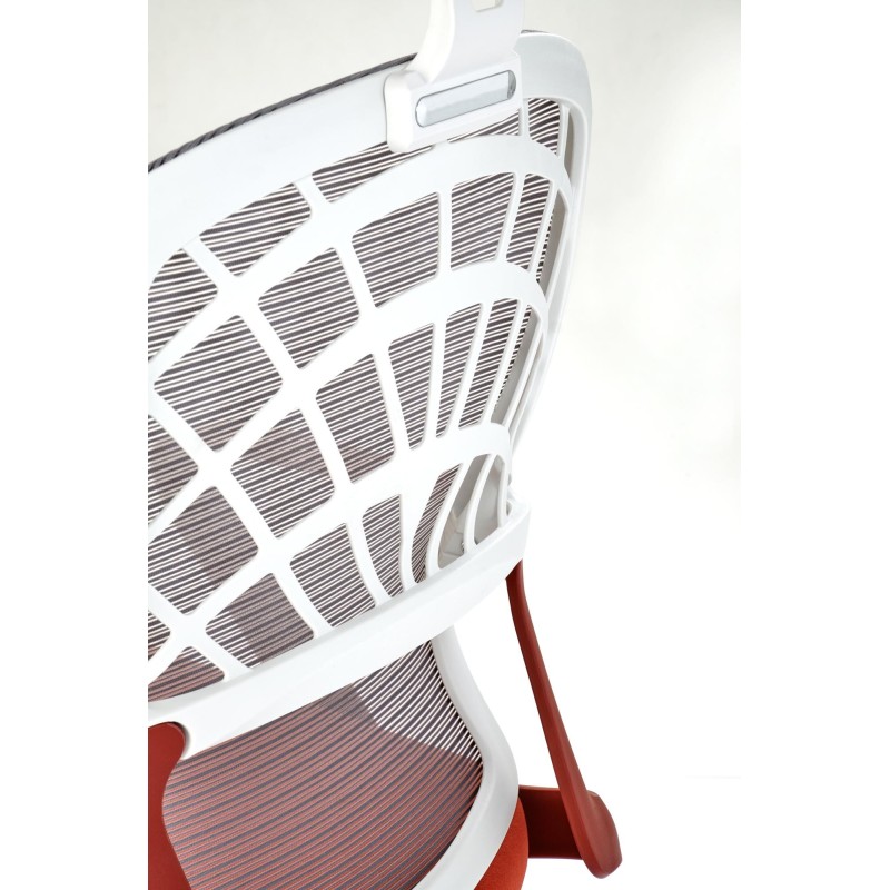 'VESUVIO 2 Cinnamon / White Office Armchair' 'VESUVIO 2 Cinnamon / White Office Armchair'
