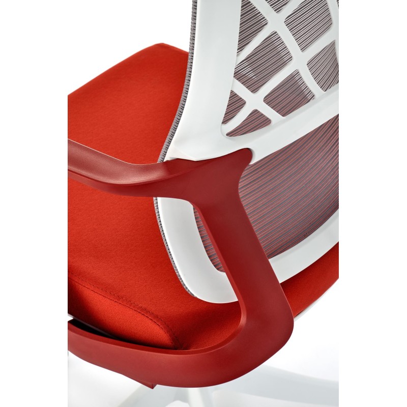 'VESUVIO 2 Cinnamon / White Office Armchair' 'VESUVIO 2 Cinnamon / White Office Armchair'