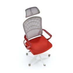 'VESUVIO 2 Cinnamon / White Office Armchair' 'VESUVIO 2 Cinnamon / White Office Armchair'
