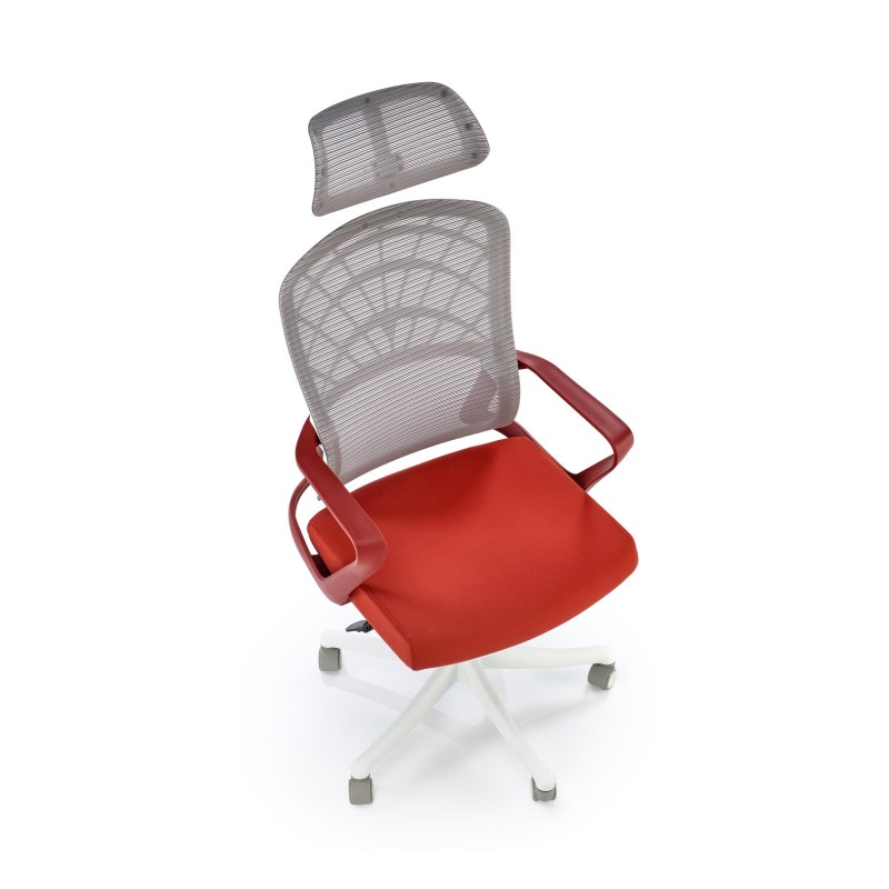 'VESUVIO 2 Cinnamon / White Office Armchair' 'VESUVIO 2 Cinnamon / White Office Armchair'