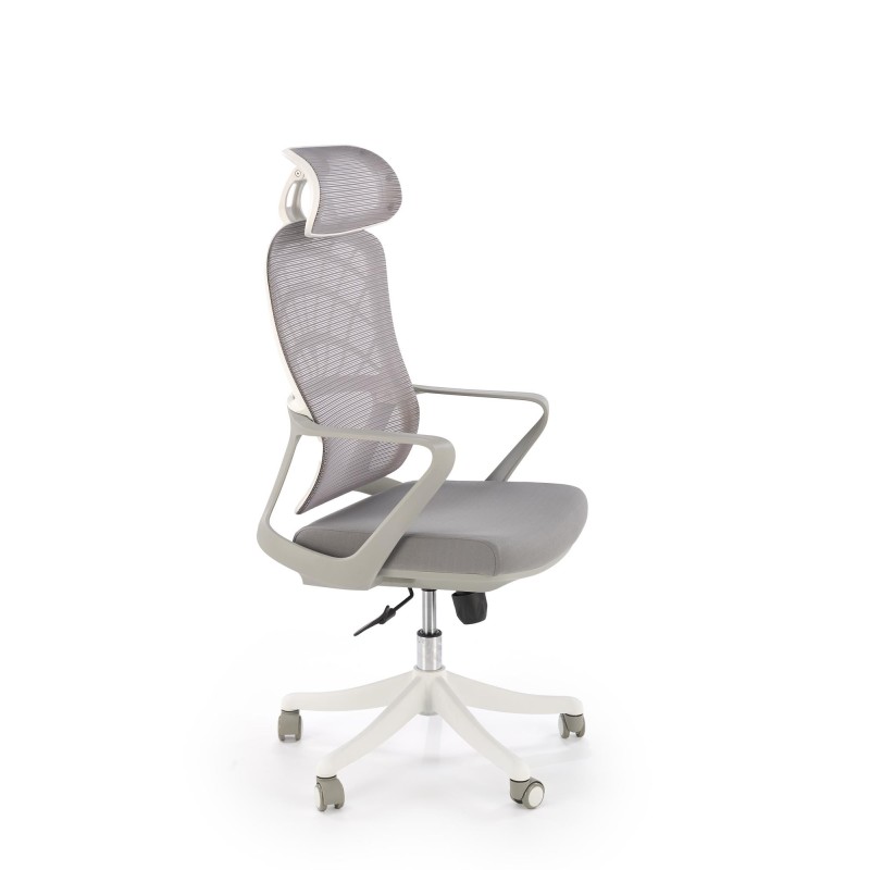 'VESUVIO 2 Ash Grey/White Office Armchair' 'VESUVIO 2 Ash Grey/White Office Armchair'