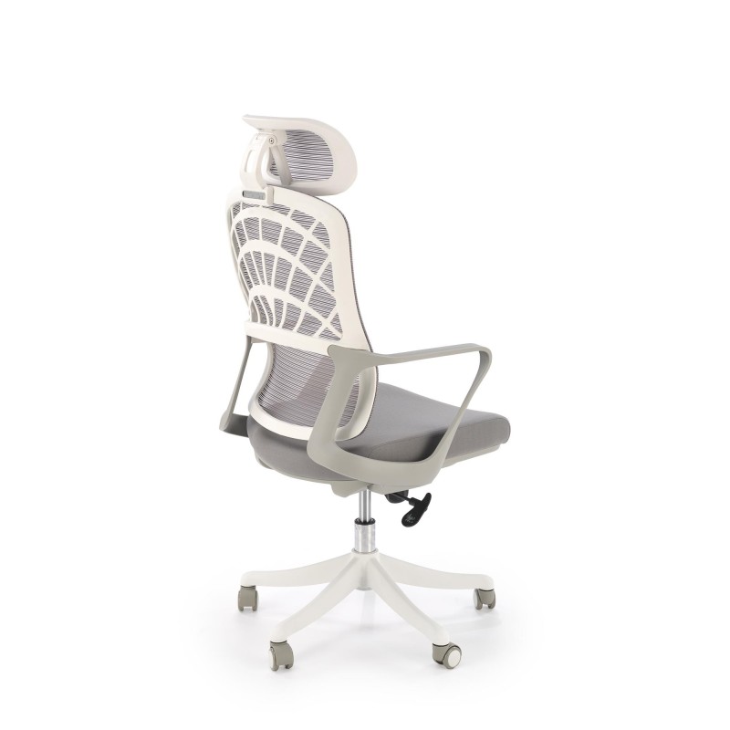 'VESUVIO 2 Ash Grey/White Office Armchair' 'VESUVIO 2 Ash Grey/White Office Armchair'