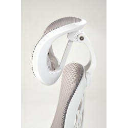 'VESUVIO 2 Ash Grey/White Office Armchair' 'VESUVIO 2 Ash Grey/White Office Armchair'