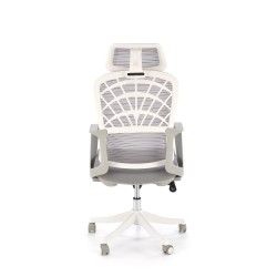 'VESUVIO 2 Ash Grey/White Office Armchair' 'VESUVIO 2 Ash Grey/White Office Armchair'