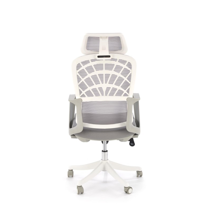 'VESUVIO 2 Ash Grey/White Office Armchair' 'VESUVIO 2 Ash Grey/White Office Armchair'