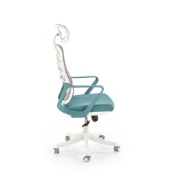 'VESUVIO 2 Turquoise/White Office Armchair' 'VESUVIO 2 Turquoise/White Office Armchair'