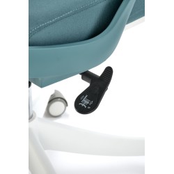 'VESUVIO 2 Turquoise/White Office Armchair' 'VESUVIO 2 Turquoise/White Office Armchair'