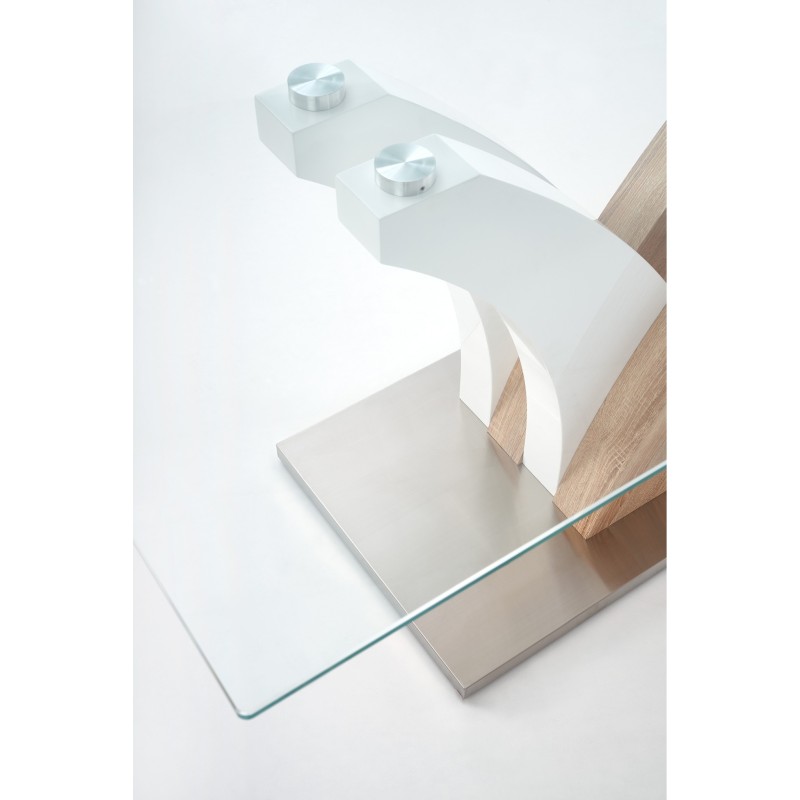 'VILMER Sonoma Oak / White Table' 'VILMER Sonoma Oak / White Table'