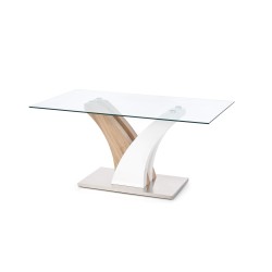 'VILMER Sonoma Oak / White Table' 'VILMER Sonoma Oak / White Table'