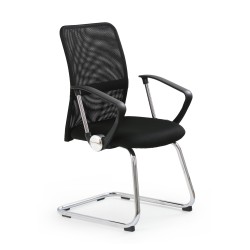 VIRE SKID fotel pracowniczy czarny VIRE SKID fotel pracowniczy czarny