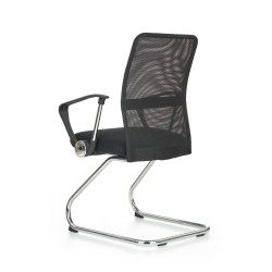 VIRE SKID fotel pracowniczy czarny VIRE SKID fotel pracowniczy czarny