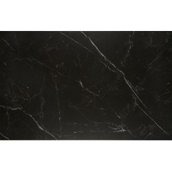 'VITORINO Extendable Table, Top - Black Marble, Legs - Black' 'VITORINO Extendable Table, Top - Black Marble, Legs - Black'