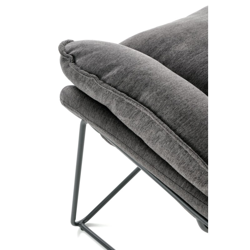 'VOLKER Relaxation Armchair in Light Grey / Black' 'VOLKER Relaxation Armchair in Light Grey / Black'