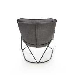 'VOLKER Relaxation Armchair in Light Grey / Black' 'VOLKER Relaxation Armchair in Light Grey / Black'