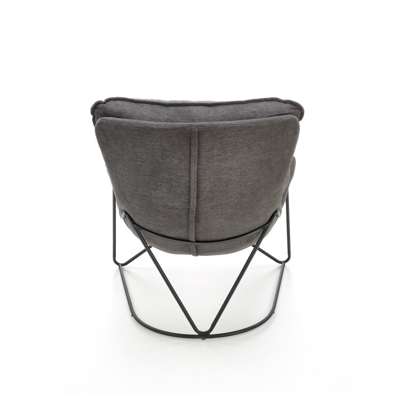 'VOLKER Relaxation Armchair in Light Grey / Black' 'VOLKER Relaxation Armchair in Light Grey / Black'