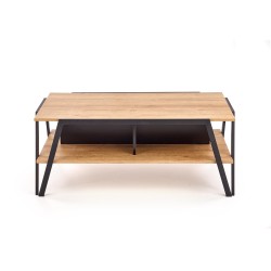 'VOLTA Black Coffee Table / Golden Oak' 'VOLTA Black Coffee Table / Golden Oak'