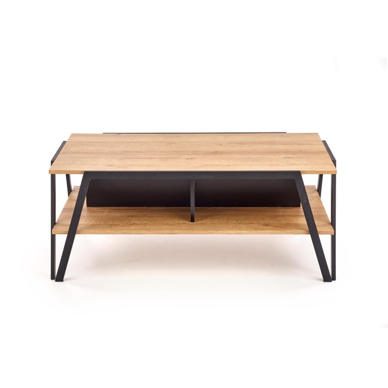 'VOLTA Black Coffee Table / Golden Oak' 'VOLTA Black Coffee Table / Golden Oak'