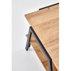 'VOLTA Black Coffee Table / Golden Oak' 'VOLTA Black Coffee Table / Golden Oak'