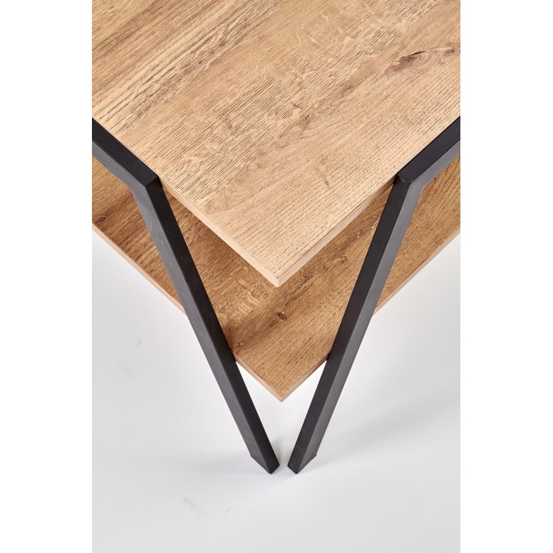 'VOLTA Black Coffee Table / Golden Oak' 'VOLTA Black Coffee Table / Golden Oak'