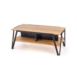'VOLTA Black Coffee Table / Golden Oak' 'VOLTA Black Coffee Table / Golden Oak'