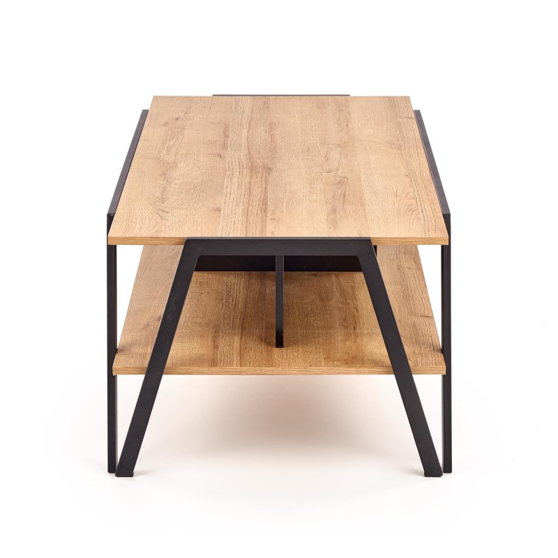 'VOLTA Black Coffee Table / Golden Oak' 'VOLTA Black Coffee Table / Golden Oak'