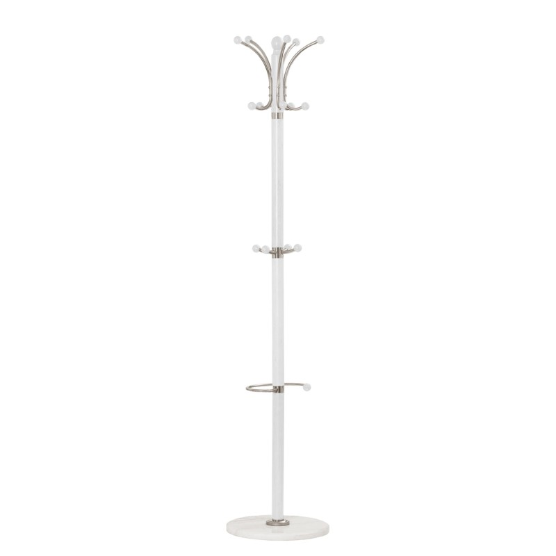 'W13 White Coat Rack'