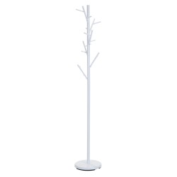 'W33 White Coat Rack'