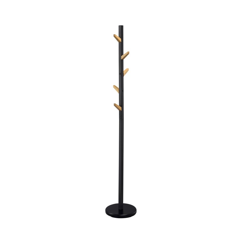 'W66 Black/Natural Coat Rack' 'W66 Black/Natural Coat Rack'