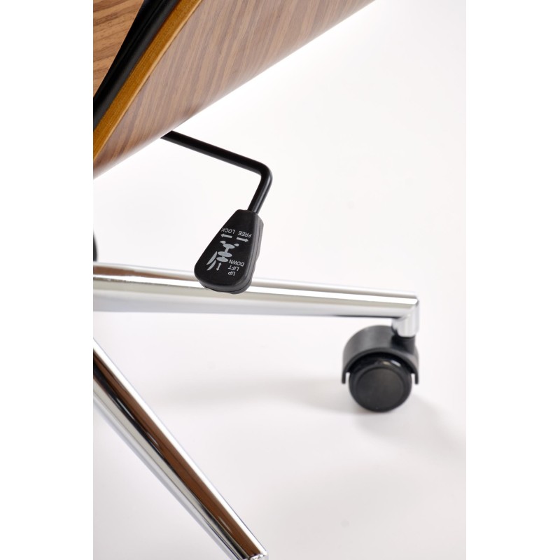 'WEBSTER Office Chair in Walnut/Black' 'WEBSTER Office Chair in Walnut/Black'